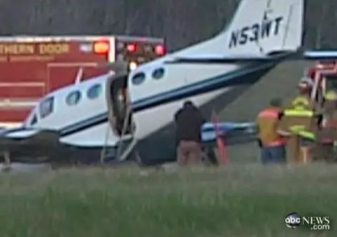 Un avion utilitar a aterizat forţat în Prahova. Nu sunt victime