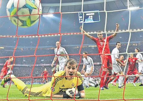 Bayern München a câştigat, aseară, manşa tur a «clasicului» Europei împotriva lui Real Madrid