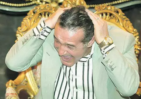 Gigi Becali a pierdut 20.000 de mărci la zaruri