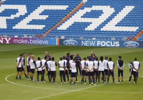 Stadionul ”Santiago Bernabeu” devine teren de tenis