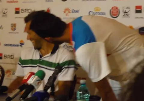 BUCURIA CAMPIONILOR! Horia Tecău a vrut să-l pupe pe Lindstedt, Robert vrea mai întâi să i se facă cinste