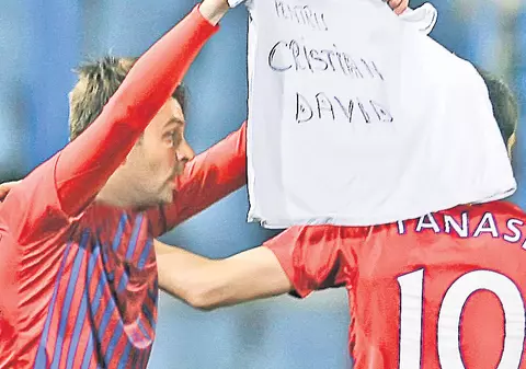 Raul Rusescu, golgheterul Stelei, a dedicat reuşita din jocul cu Sportul unui copil care suferă de fibroză chistică