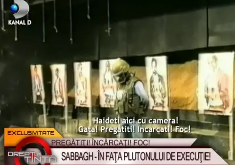 Cristian Sabbagh, în faţa plutonului de execuţie! Vezi ce s-a întâmplat