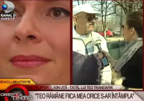 Ion Uță, tatăl lui Teo: "Fiica mea m-a ținut a distanță. Nu cred că mă va chema la nuntă"