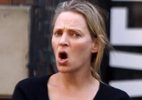 Uma Thurman, nemachiată și nervoasă. Îți mai place cum arată? | FOTO