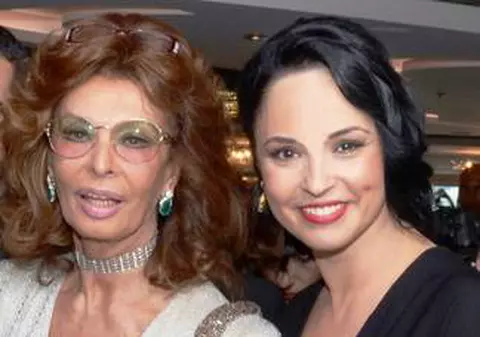 Andreea Marin Bănică a cerut sfaturi de la Sophia Loren. Vezi ce i-a spus vedeta internațională!
