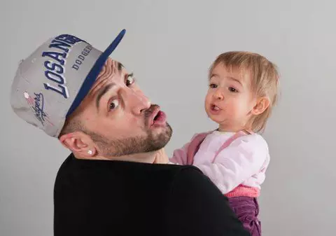 "Fata mea este model". Fetiţa lui CRBL, pe scena "Te cunosc de undeva!"