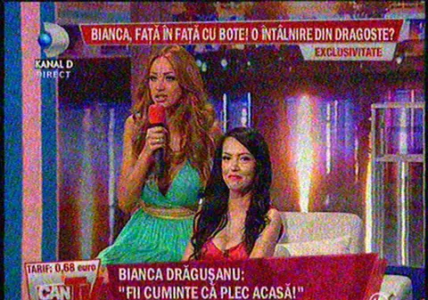 Botezatu nu și-a putut ține mâinile departe de Bianca: "Stai cuminte, omule! Ești în călduri?"