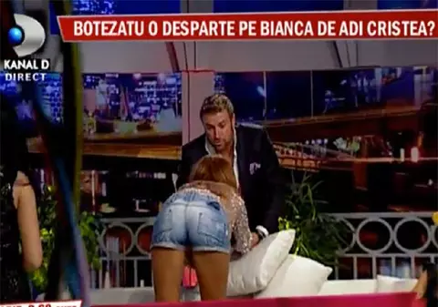 Bianca, ce-i faci lui Botezatu? Roșcata, într-o ipostază jucăușă | FOTO