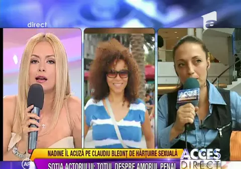 Soţia lui Bleonţ: "Să presupunem că Nadine nu minte. Ce s-a întâmplat?"