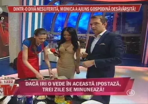 Monica Gabor, GOSPODINĂ VERITABILĂ! Uite cum a gătit mâncare chinezească!