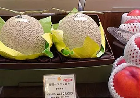 Pe ce mai dă lumea banii! Doi pepeni, vânduţi pentru aproape 10.000 de euro