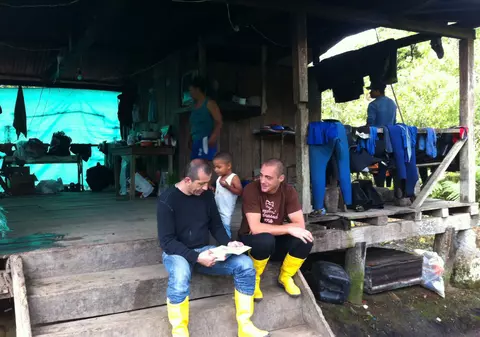 După 40 de ore, Vladimir Drăghia a ajuns în junglă! Vezi primele fotografii!