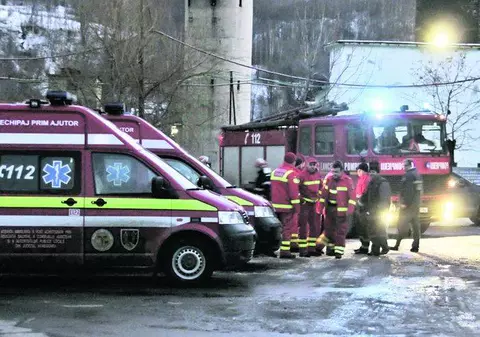 EXPLOZIE la Mina Petrila! Doi mineri au fost răniţi!