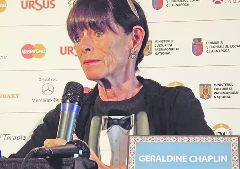 Geraldine, fiica vestitului Charlie Chaplin, susţine că e legată de ţara noastră: «Străbunica mea era ţigancă româncă»