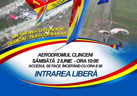 Copiii sunt aşteptaţi mâine la mitingul aviatic de la Clinceni