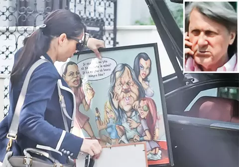 Ce tablou i-a luat Brigitte lui «Nasty»!