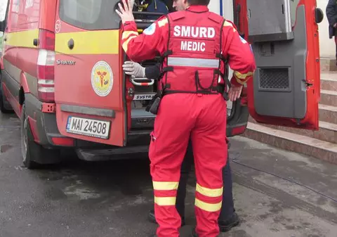 Accident rutier pe DN1. Două persoane au fost rănite grav