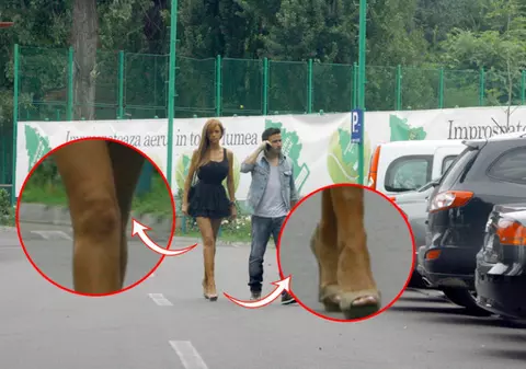 IMAGINEA care SPULBERĂ mitul divei! Bianca Drăgușanu, plină de răni și de celulită! FOTO