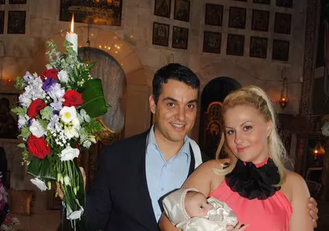 Cristi Brancu şi Oana Turcu au devenit pentru prima dată naşi
