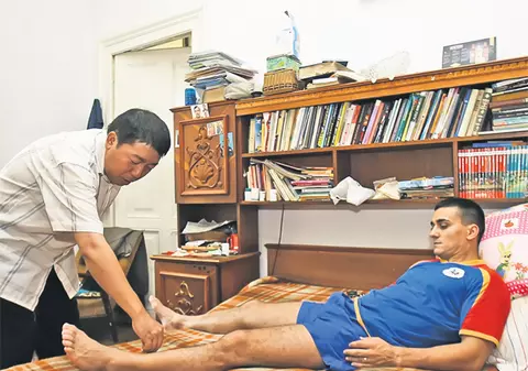 Marian Drăgulescu a apelat la acupunctură pentru a-şi rezolva problemele medicale, înaintea Olimpiadei