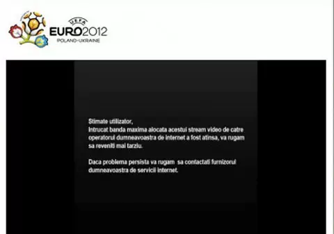 Teveriştii râd de noi: asta se vede pe site-ul pe care transmit meciurile!
