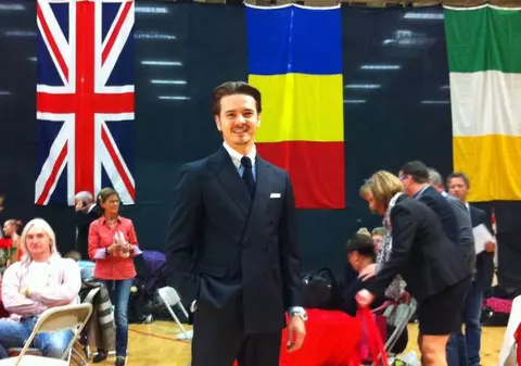 Mihai Petre a arbitrat Campionatul Naţional de Dans Sportiv din Norvegia