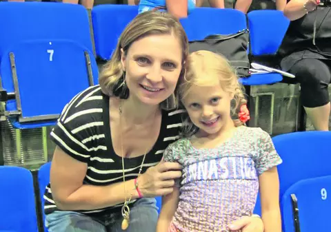 Daniela Silivaş, triplă campioană olimpică în 1988, are o fetiţă de 7 ani care se dă în vânt după gimnastică: «Mi-aş dori să-mi calce pe urme»