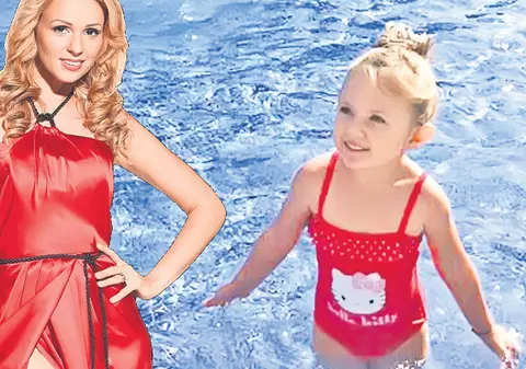 Fetiţa lui Catrinel, o dulceaţă