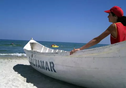 Tânăr înecat în mare, la Năvodari