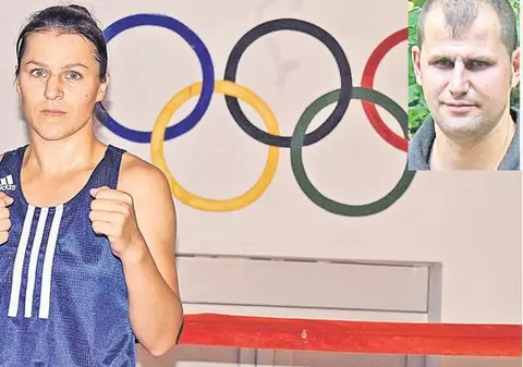 Pugilista Mihaela Lăcătuş e susţinută de Emil, fiul ei vitreg, cu doar un an mai tânăr: ”Mamă, ia aurul!”