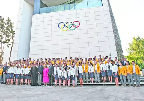 Sportivii români de la Olimpiadă au fost prezentaţi oficial