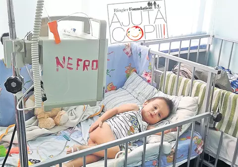 Eduard aşteaptă un transplant de rinichi