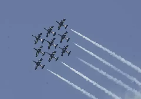 BIAS 2016 | Cel mai mare show aerian din România: Peste 100 de aeronave pe cerul Capitalei