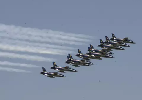 IMAGINI SENZAŢIONALE. Uite ce SHOW AVIATIC a fost pe Băneasa!
