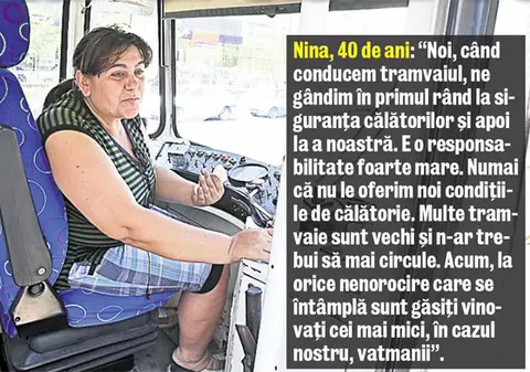 De ce cred vatmanii că se produc accidente cu mijloacele de transport în comun: «Tramvaiele sunt vechi, n-ar trebui să mai circule»