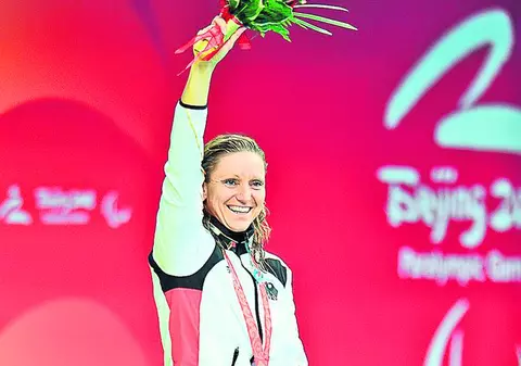 Kirsten Bruhn este una dintre cele mai frumoase participante la Olimpiada rezervată persoanelor cu dizabilităţi