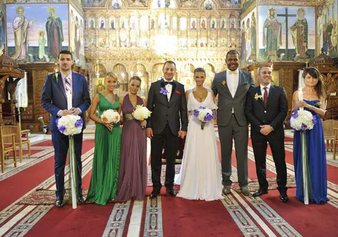 Mădălina Drăghici, foarte mândră de florile de la nunta ei! FOTO