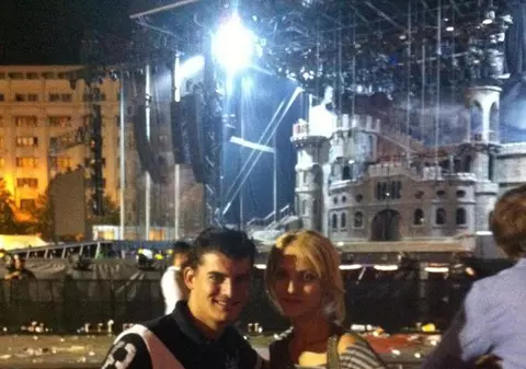 Fabio, impresionat de concertul Lady GaGa