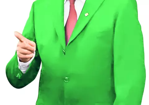 IMAGINEA CARE TE VA BÂNTUI! Băsescu, în culori fosforescente, ca să fie la modă