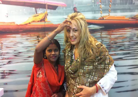 Florentina Opriș, pe urmele protagonistei din filmul ”Mănâncă, roagă-te, iubește!” "Pentru mine, India înseamnă forță și înțelepciune"