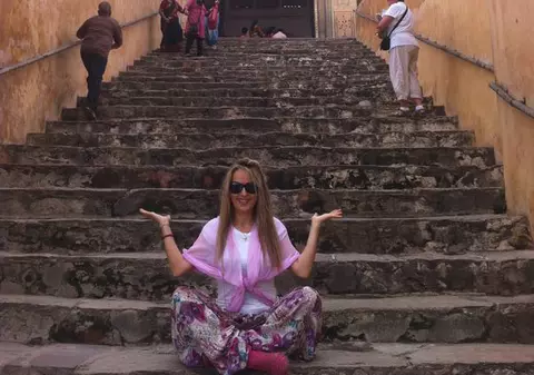 Florentina Opriş ţine regim: "Mâncarea este foarte iute în India"