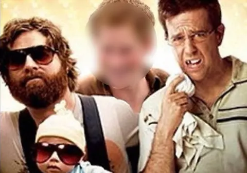 Cine apare în posterul filmului ”MAREA MAHMUREALĂ”, în locul lui Bradley Cooper! Un INDICIU: e de VIȚĂ NOBILĂ și a FĂCUT PROSTII zilele astea! FOTO