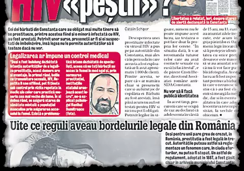 Iubitul-proxenet, infectat cu HIV!