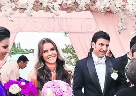 Cristina Şucu i-a dat papucii soţului imediat după nuntă