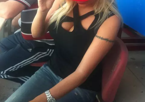 O vedetă de la noi, aşa cum nu te aşteptai să o vezi: PE STADION | FOTO