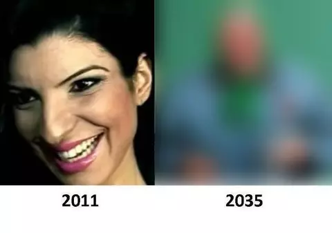 CUM VA ARĂTA Andreea Tonciu, în 2035? Uite care e ultima glumă pe internet | FOTO 