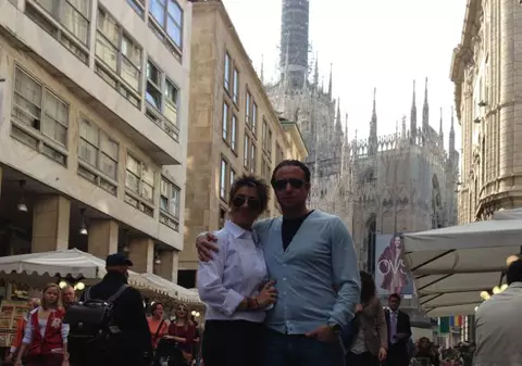 Prodanca şi Reghe, RĂSFĂŢ LA MILANO. Uite-i cum se IUBESC! | FOTO