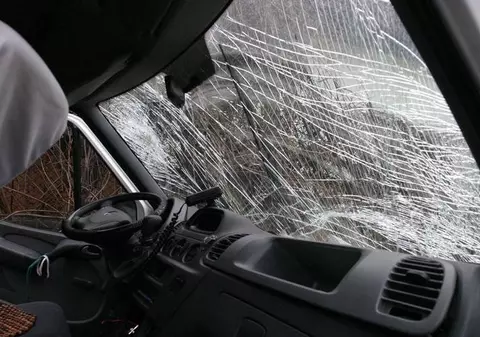 Accident în lanț pe autostrada București-Pitești! Patru persoane au ajuns la spital!