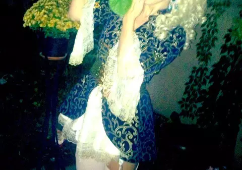 Corina, regină de Halloween. Îți place cum s-a costumat?